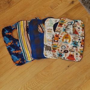 5 handmade bibs *NEW*